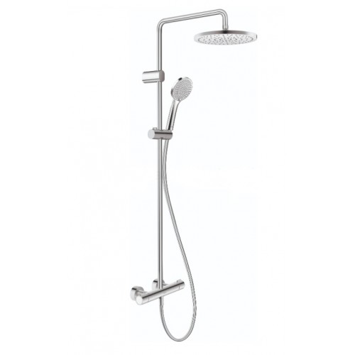 Duravit Shower Systems zestaw prysznicowy ścienny termostatyczny chrom TH4280008010
