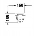 Duravit Starck 3 półpostument do umywalki 086518