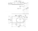 Ideal Standard SimplyU Umywalka Podwieszana asymetryczna 100cm