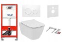 Zestaw Podtynkowy WC TECE biały IDEAL STANDARD WC 48 CM kompletny 6w1