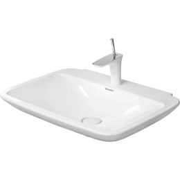 DURAVIT PURAVIDA Umywalka + półpostument 70x50 cm