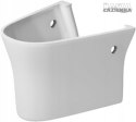 DURAVIT PURAVIDA Umywalka + półpostument 70x50 cm