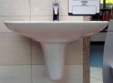 DURAVIT PURAVIDA Umywalka + półpostument 70x50 cm