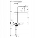 IDEAL STANDARD Wysoka Bateria umywalkowa A4600AA