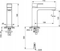 Ideal Standard Edge Bateria umywalkowa A7108AA