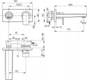 Ideal Standard Edge Bateria umywalkowa podtynkowa