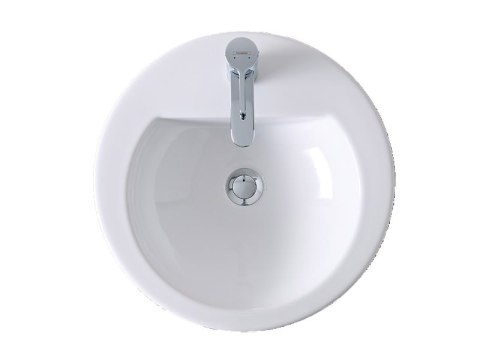 DURAVIT DARLING NEW Umywalka nablatowa okrągła 47