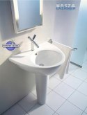 DURAVIT STARCK 2 Umywalka z półpostumentem 041165