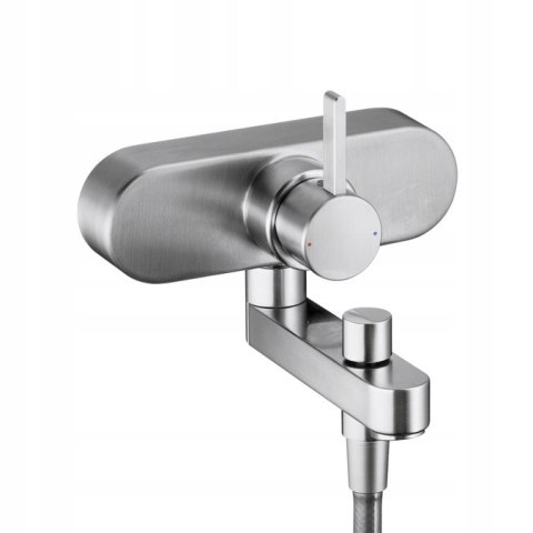 HANSGROHE AXOR Steel bateria wannowa natynkowa