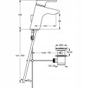 IDEAL STANDARD Bateria umywalkowa i bidetowa 2w1