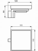 IDEAL STANDARD mydelniczka ścienna A9196AA