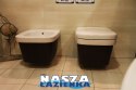 ZESTAW Duravit Esplanade Miska + deska + bidet DĄB